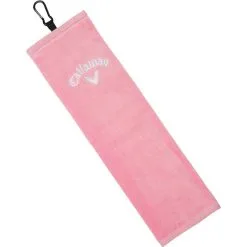 Callaway Golf 16" X 21" Tri-Fold Towel -Clubs Shop Callaway Golf 16 x 24 TriFold Towel Pink a 86166.1642027832