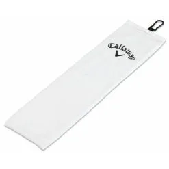 Callaway Golf 16" X 21" Tri-Fold Towel -Clubs Shop Callaway Golf 16 x 24 TriFold Towel Wht a 54917.1642027831