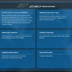 Mizuno Golf Mizuno ST-Z 230 Driver 8 Mizuno Golf Mizuno ST-Z 230 Driver -Clubs Shop Mizuno ST Z 230 Driver Features 30997.1674331402