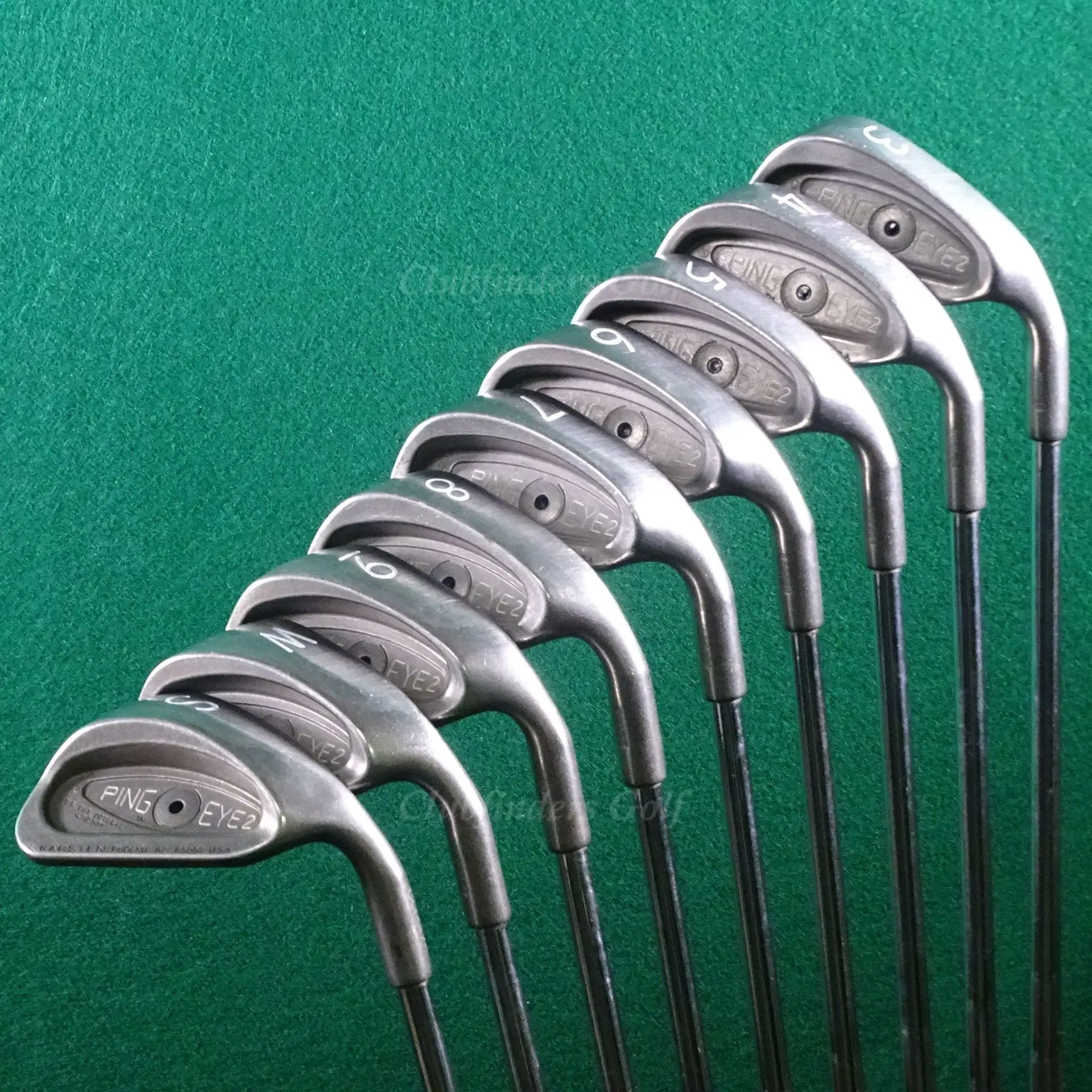 Ping Eye 2 Black Dot 2-SW Iron Set Karsten ZZ-Lite Steel Stiff 1 Ping Eye 2 Black Dot 2-SW Iron Set Karsten ZZ-Lite Steel Stiff