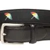 Arnold Palmer Men's Embroidered Logo Web Belts