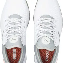 PUMA Men's Proadapt Alphacat Golf Shoe - Puma White/High Rise -Clubs Shop full 01889.1648383380.1280.1280