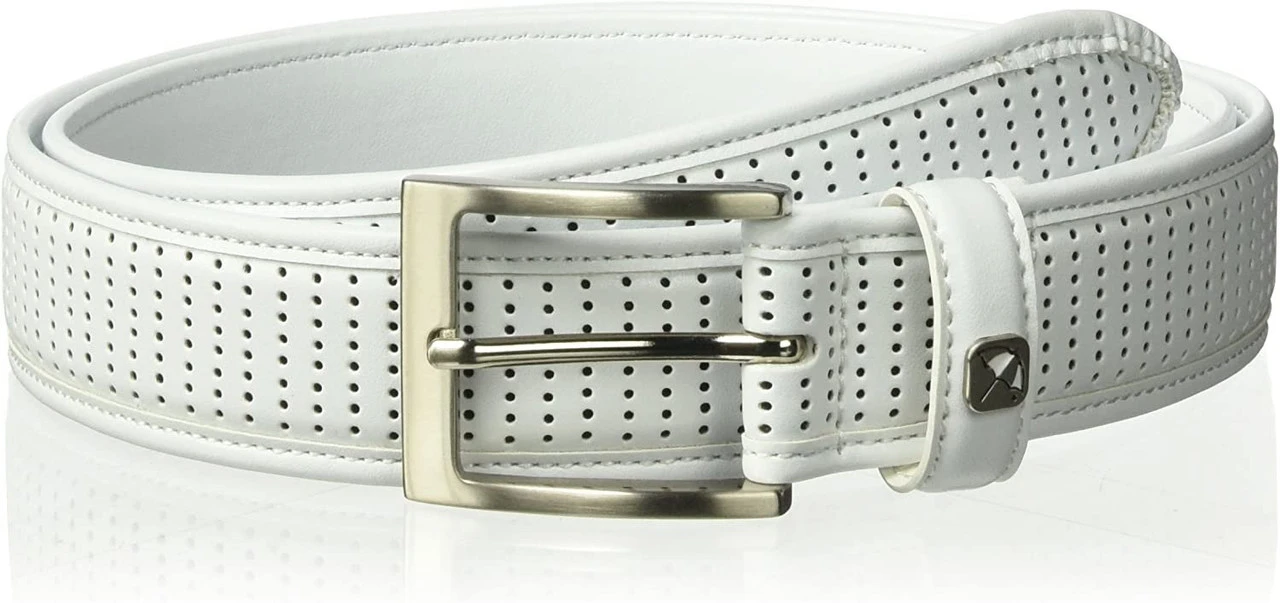 Arnold Palmer Men's Perforated Feather Edge Golf Belt 2 Arnold Palmer Men's Perforated Feather Edge Golf Belt - Image 2