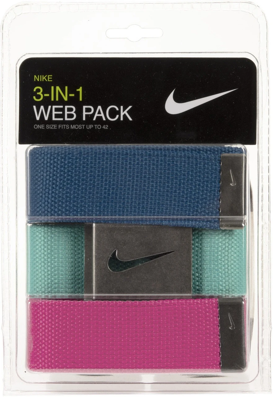 Nike Men's 3 Pack Golf Web Belt 6 Nike Men's 3 Pack Golf Web Belt - Image 6