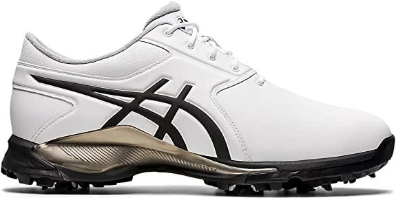 Asics Men's Gel-Ace Pro Golf Shoes - White/Black 2 Asics Men's Gel-Ace Pro Golf Shoes - White/Black - Image 2