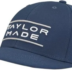 TaylorMade Golf Stretch Fit Flat Bill Adjustable Hat Cap