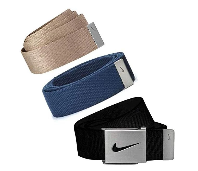 Nike Men's 3 Pack Golf Web Belt 3 Nike Men's 3 Pack Golf Web Belt - Image 3
