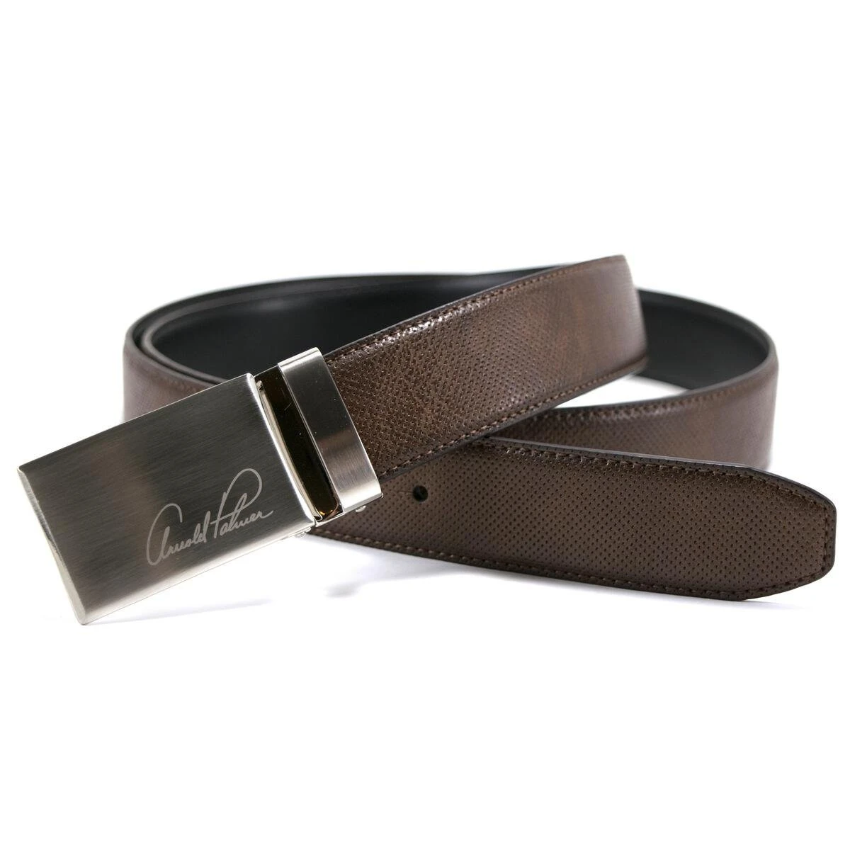 Arnold Palmer Golf 35MM Pin-Dot Emboss Reversible Belt 2 Arnold Palmer Golf 35MM Pin-Dot Emboss Reversible Belt - Image 2
