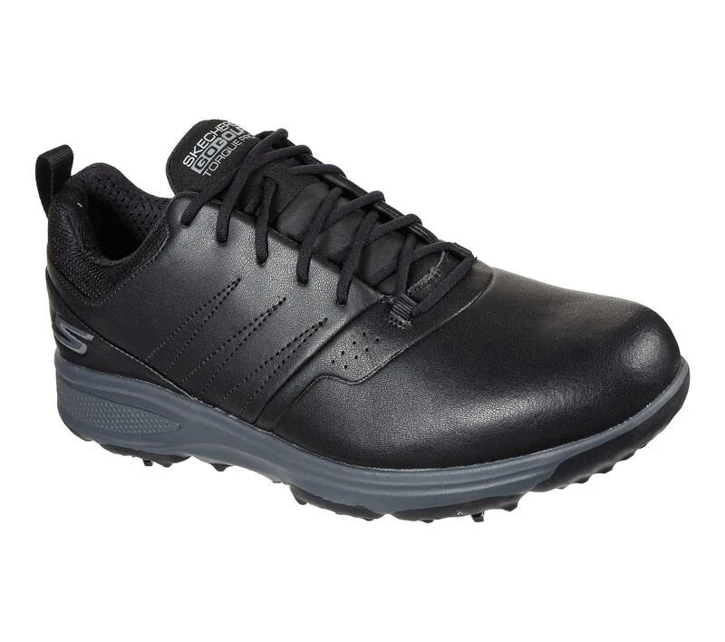 Skechers Men's Go Golf Torque Pro Shoes - Black/Grey - Pick Size 1 Skechers Men's Go Golf Torque Pro Shoes - Black/Grey - Pick Size