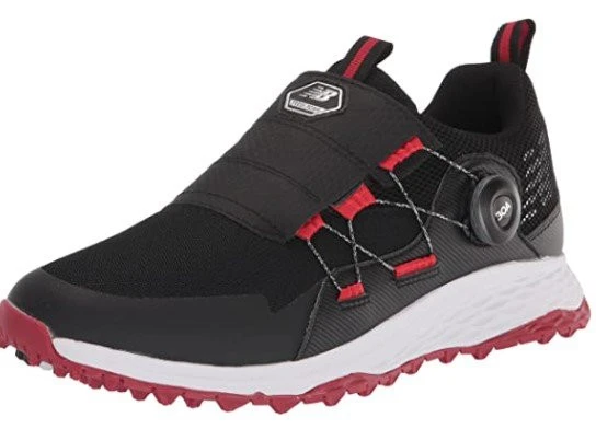 New Balance Men's Fresh Foam Pace Spikeless BOA Golf Shoes - Black 3 New Balance Men's Fresh Foam Pace Spikeless BOA Golf Shoes - Black - Image 3